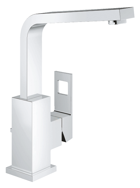 GROHE Eurocube Single lever basin mixer 1/2" L Size L — Chrome