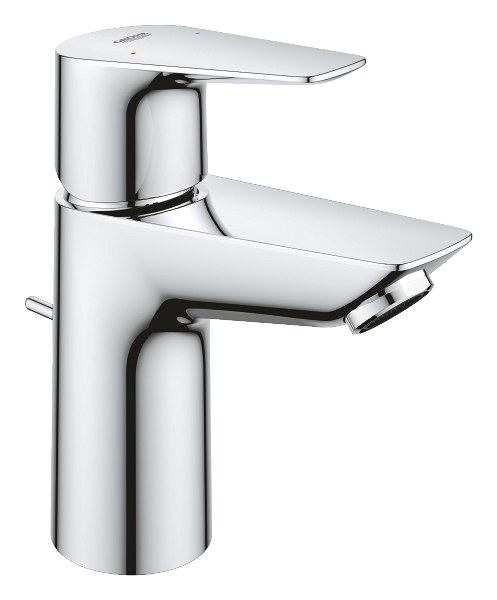 GROHE BauEdge Single lever basin mixer 1/2" S Size S — Chrome