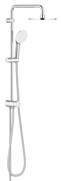 Tempesta System 200 Flex shower system with diverter for wal