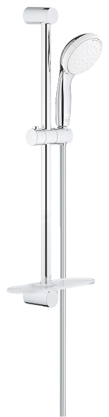 GROHE Tempesta 100 Shower rail set 2 sprays — Chrome