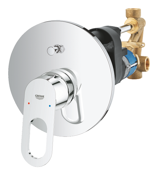 Bau Loop Single Lever Bath Mixer 1/2"