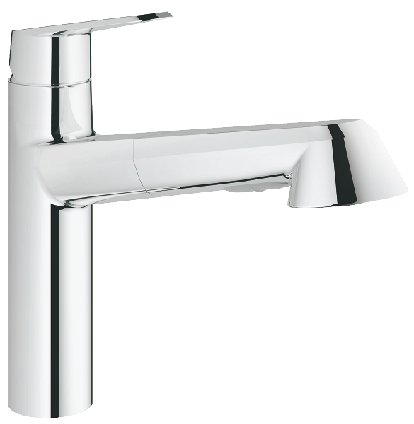 GROHE Eurodisc Cosmopolitan Single lever sink mixer 1/2" MEDIUM — Chrome