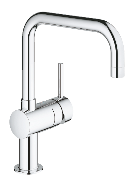 GROHE Minta Single lever sink mixer 1/2" HIGH — Chrome