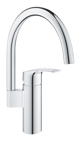 GROHE Eurosmart Single lever sink mixer 1/2" HIGH — Chrome