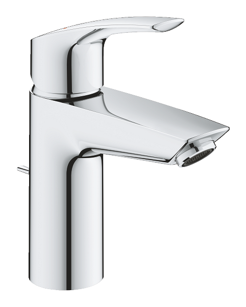GROHE Eurosmart Single lever basin mixer 1/2" S Size S — Chrome