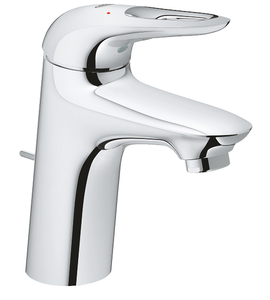 GROHE Eurostyle Single lever basin mixer 1/2" S Size S — Chrome
