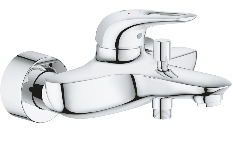 GROHE Eurostyle Single lever bath mixer 1/2" — Chrome