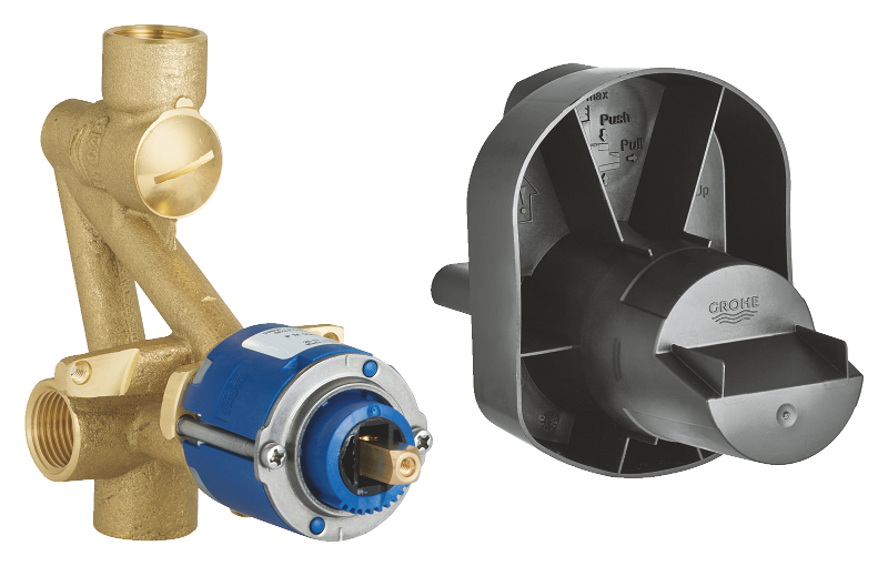 Single lever mixer 1/2" Concealed body
