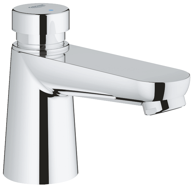 Euroeco Cosmopolitan T-Self Closing Pillar Tap