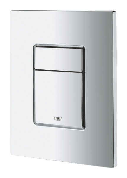 GROHE Skate Cosmopolitan Flush plate — Chrome