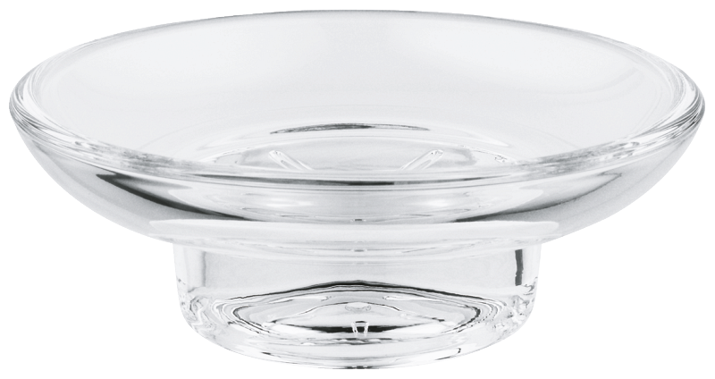 GROHE Essentials Soap dish Transparent — Chrome