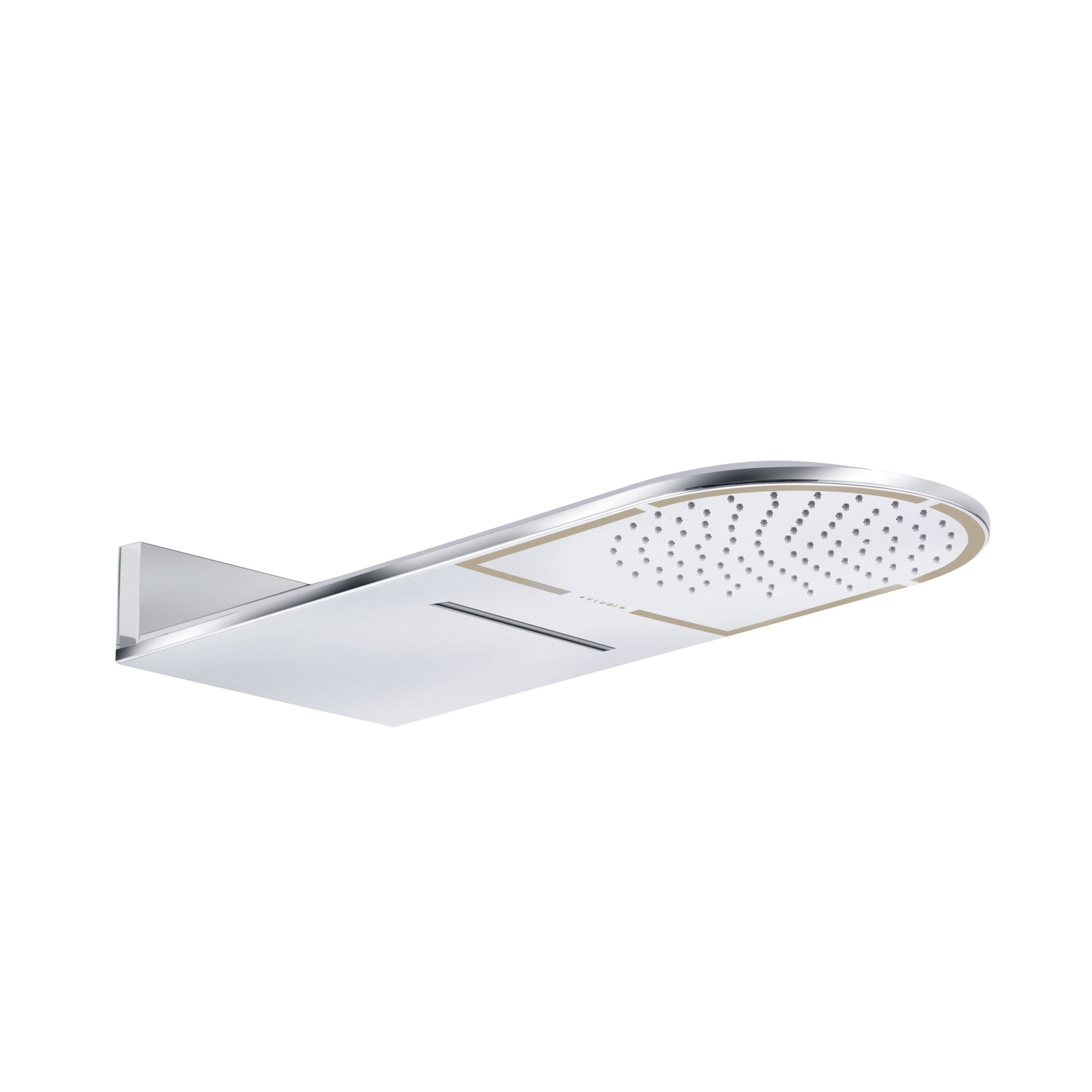KLUDI A-QA FLAT SHOWER HEAD RAIN/WAVE