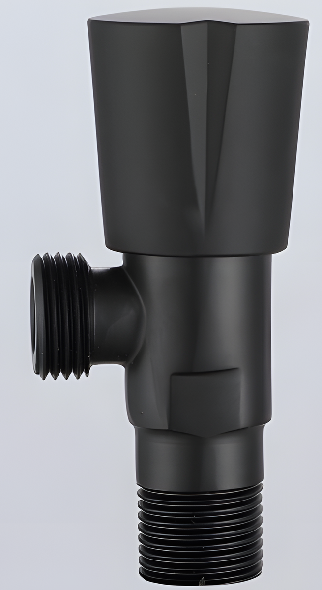 Angle Valve 1/2 x 1/2 Black