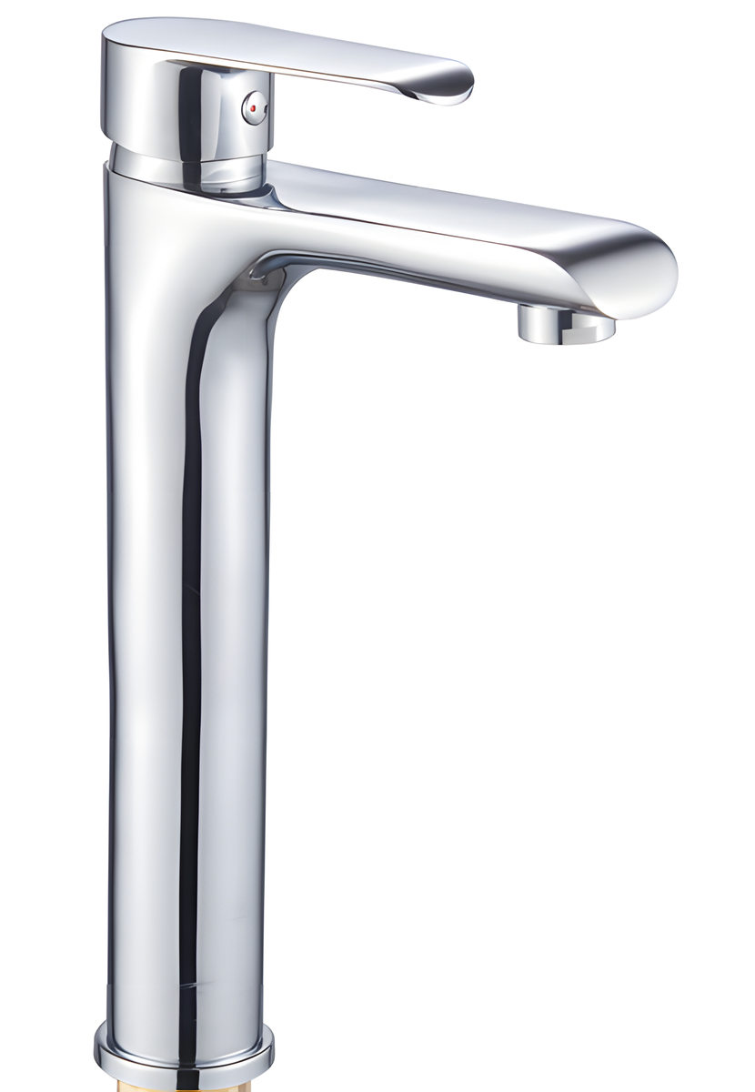 QUARTZ Single Lever High-Raised Basin Mixer