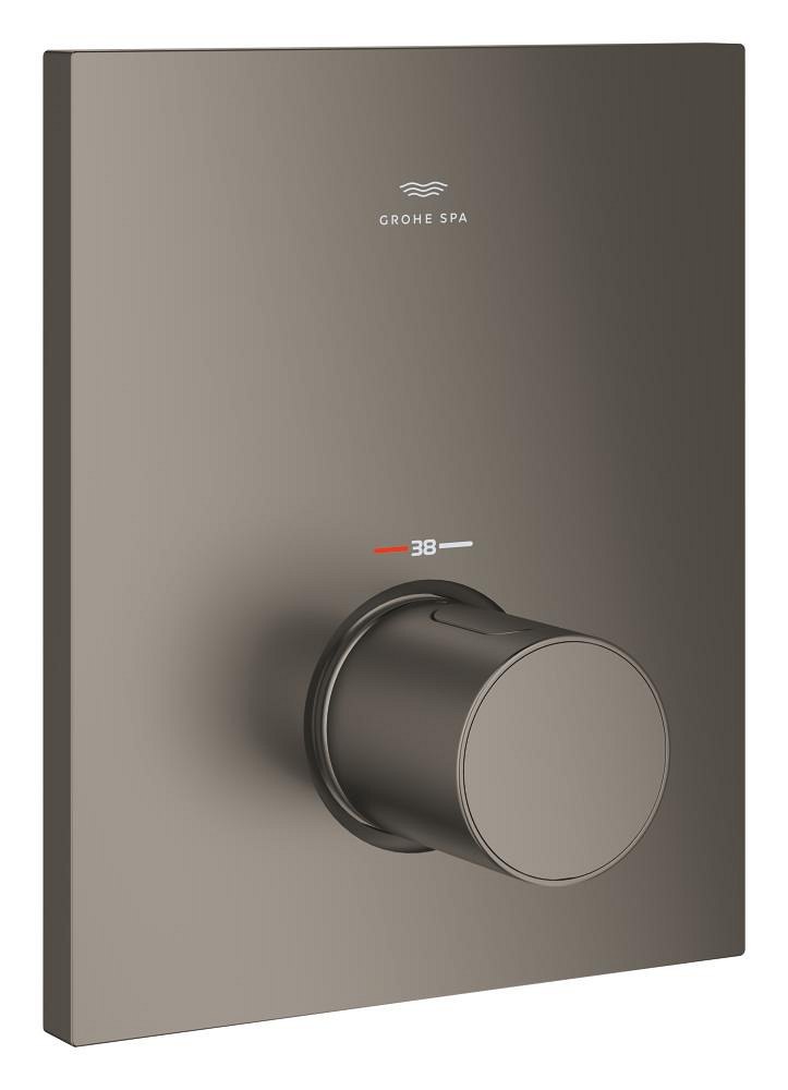 GROHE Grohtherm F Thermostatic trim — Satin Graphite