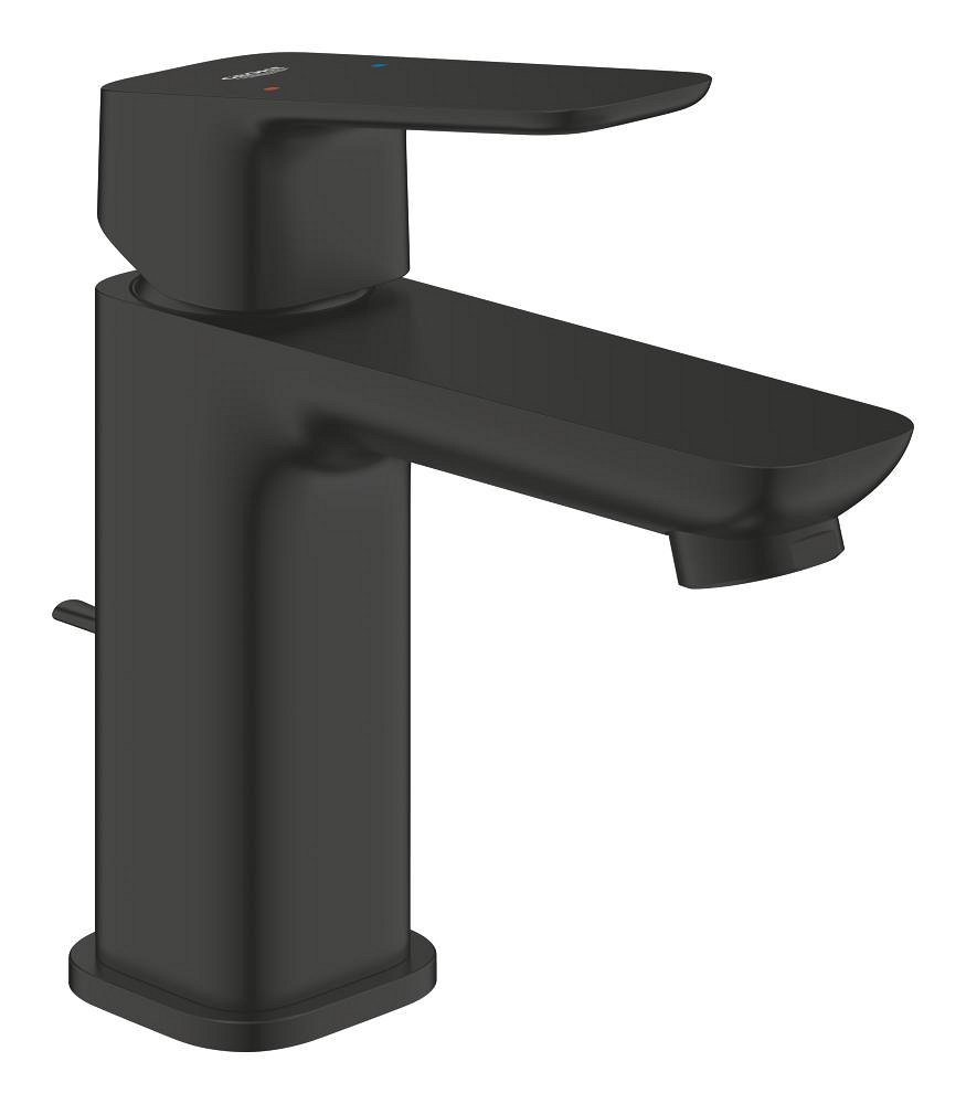 GROHE GROHE Cubeo Single lever basin mixer 1/2" S Size S — Matt Black