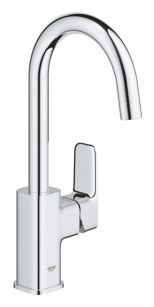 GROHE GROHE Cubeo Single lever basin mixer 1/2" L Size L — Chrome