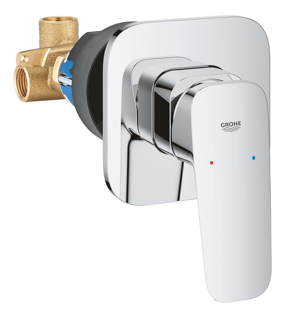 GROHE GROHE Cubeo Single lever shower mixer 1/2" — Chrome