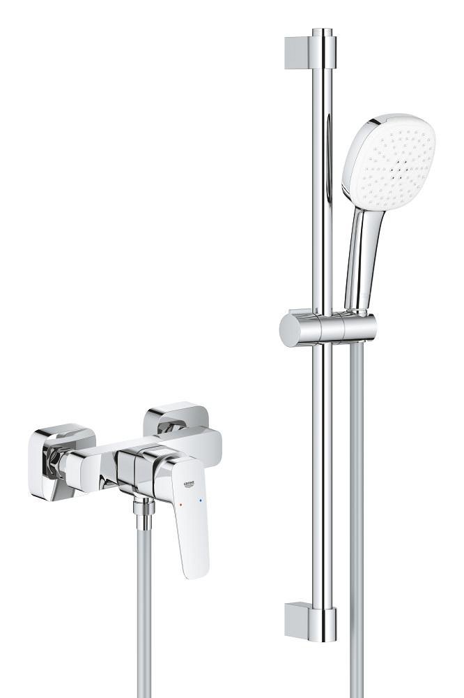 GROHE GROHE Cubeo Single lever shower mixer 1/2" — Chrome