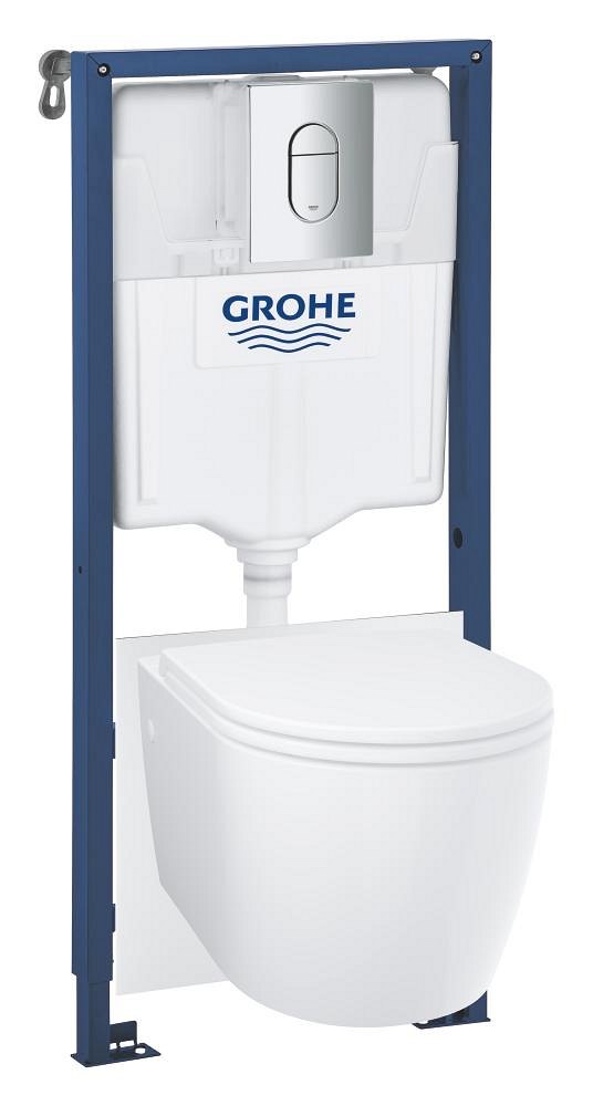 GROHE Rapid SL 5 in 1 set for WC 1.13 m installation height — White
