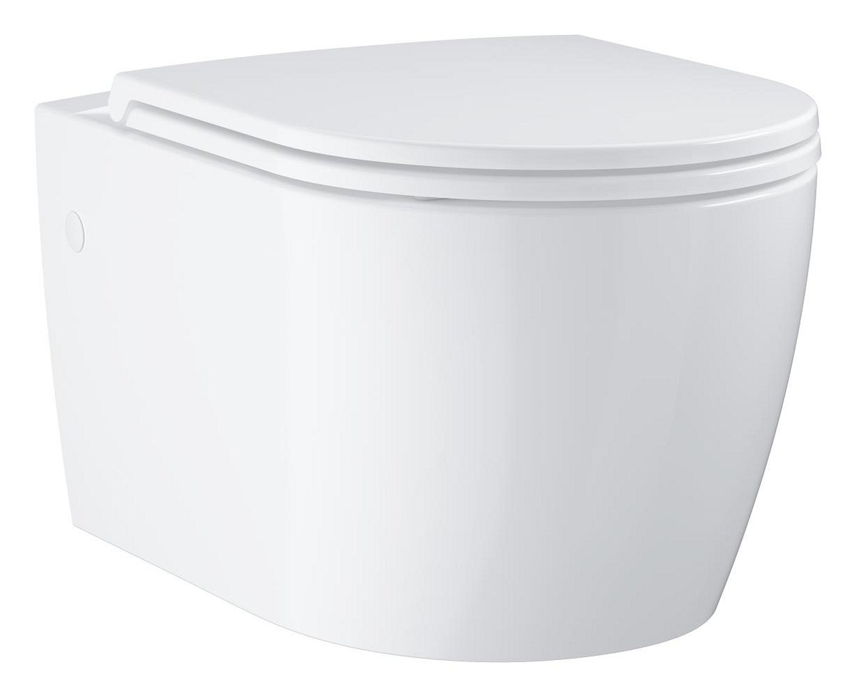 GROHE Bau Ceramic Wall hung WC set — White