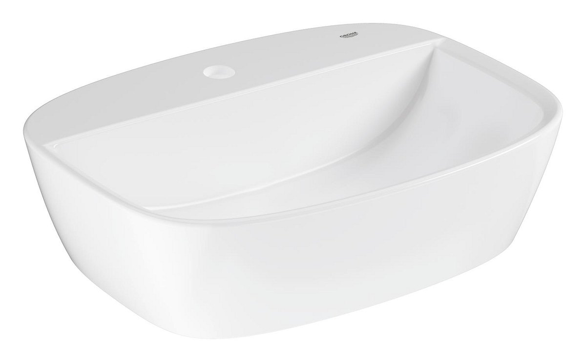 GROHE Bau Ceramic Vessel basin 55 — White