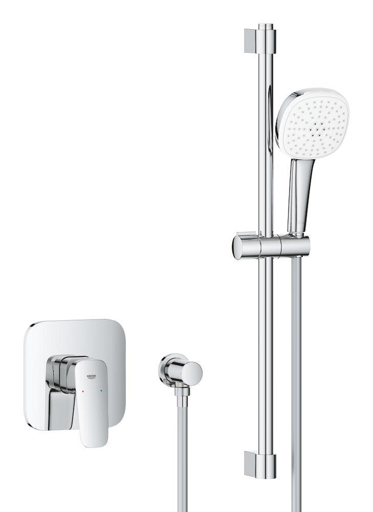 GROHE GROHE Cubeo Concealed shower system with Tempesta 110 — Chrome