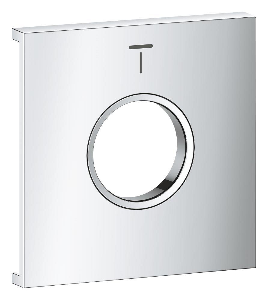 GROHE Grohtherm Aqua Tiles Exchangeable metal plate with symbol head shower 4 — Chrome