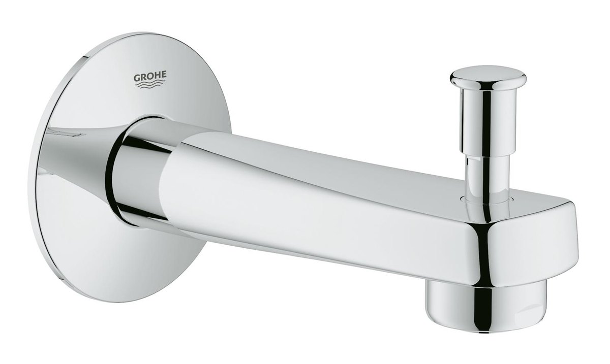 GROHE BauContemporary Bath spout — Chrome
