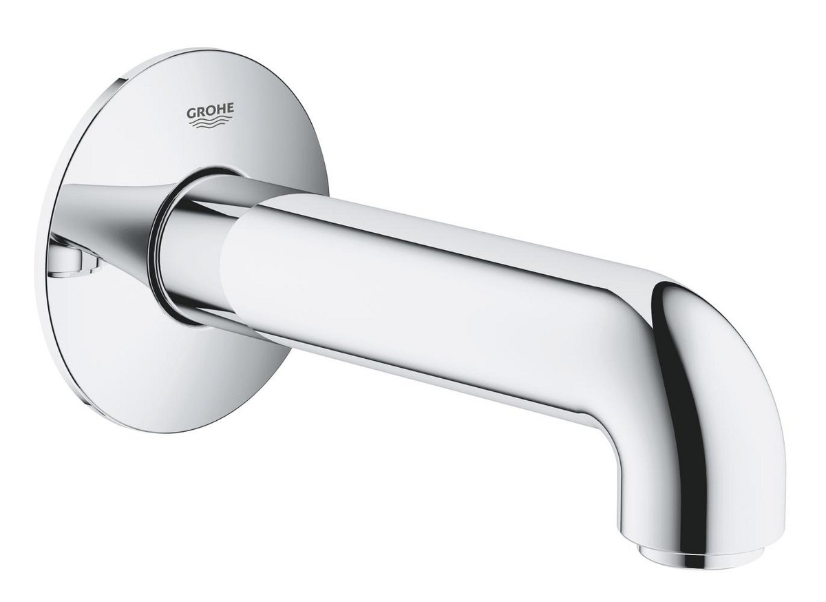 GROHE BauClassic Bath spout — Chrome
