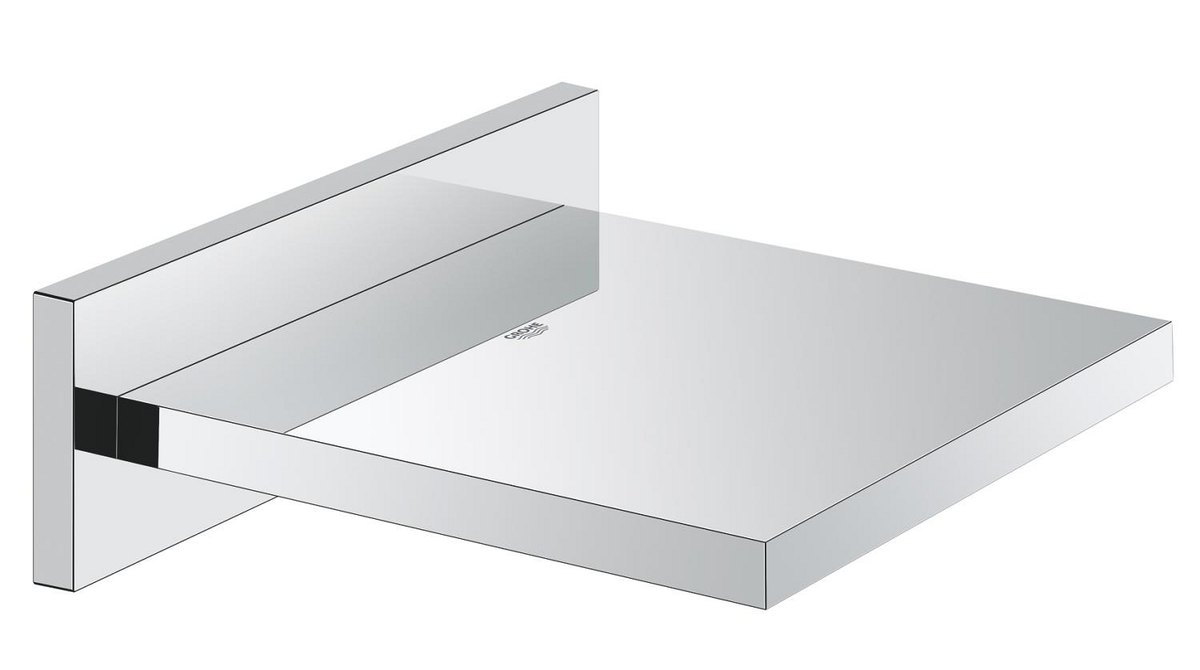 GROHE Allure Cascade spout for bath and shower — Chrome