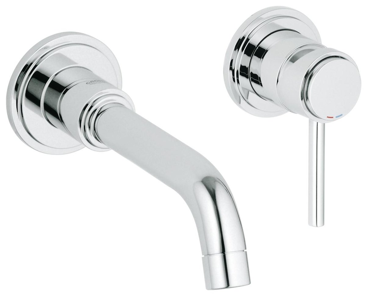 GROHE Atrio Two hole basin mixer S Size M — Chrome