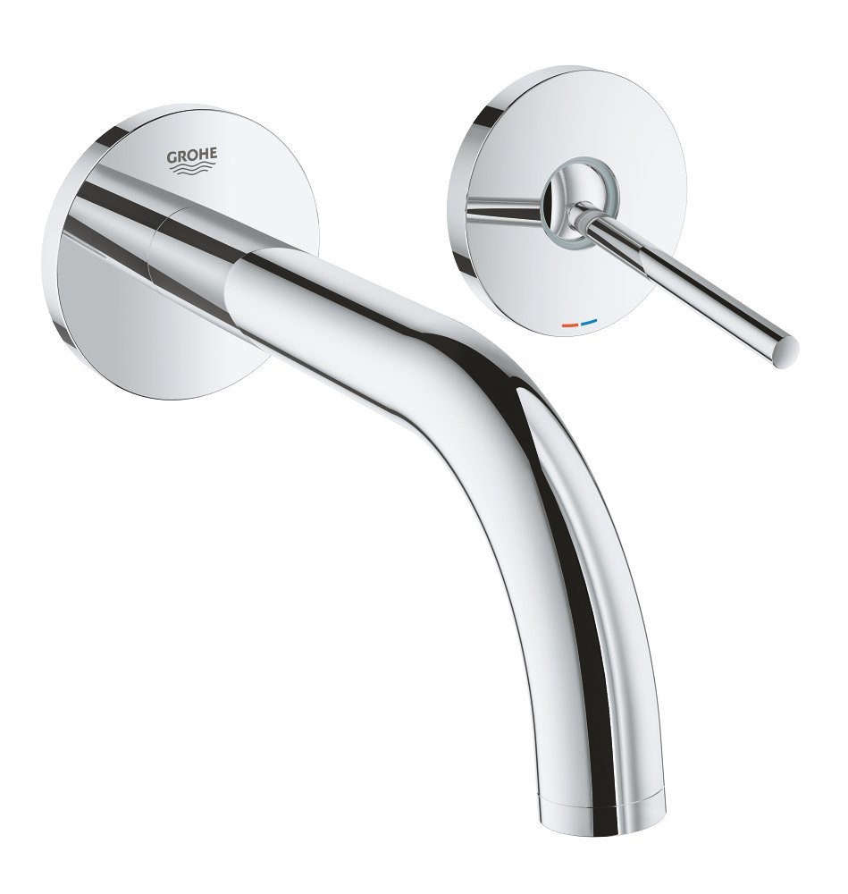GROHE Atrio Two hole basin mixer joystick M — Chrome