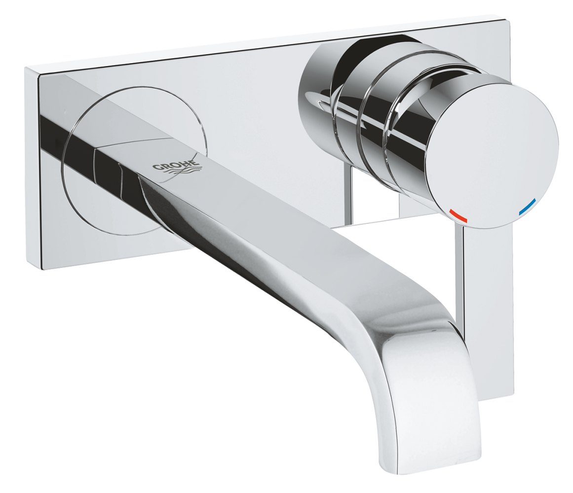 GROHE Allure Two hole basin mixer M Size L — Chrome