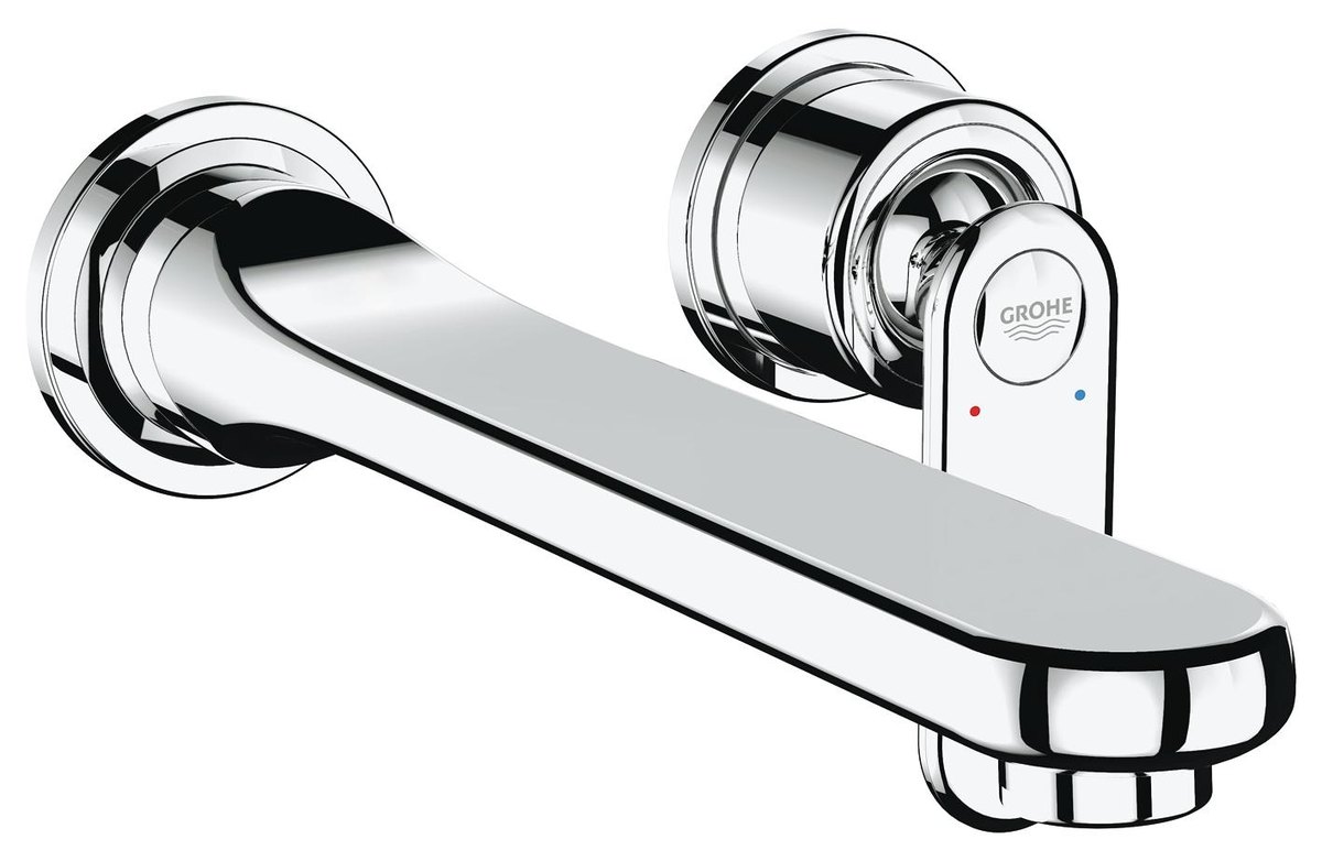 GROHE Veris Two hole basin mixer M Size L — Chrome