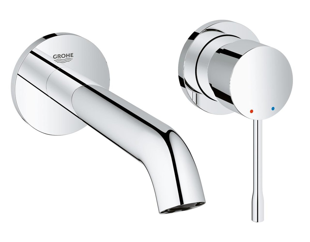 GROHE Essence Two hole basin mixer M Size M — Chrome