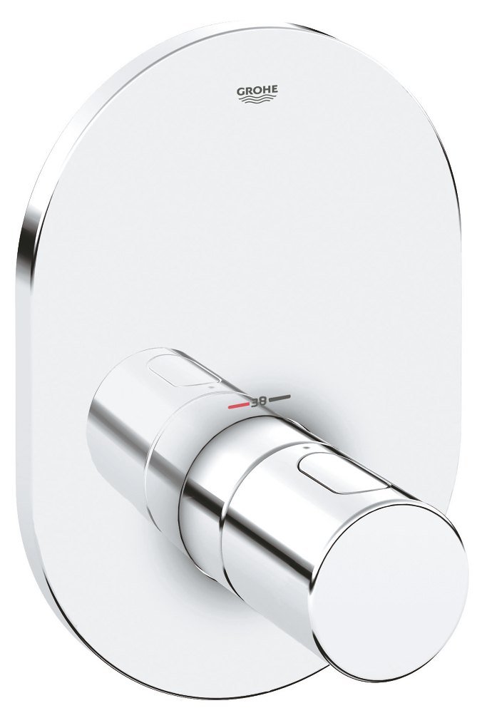 GROHE Grohtherm 3000 Cosmopolitan Central thermostatic mixer — Chrome