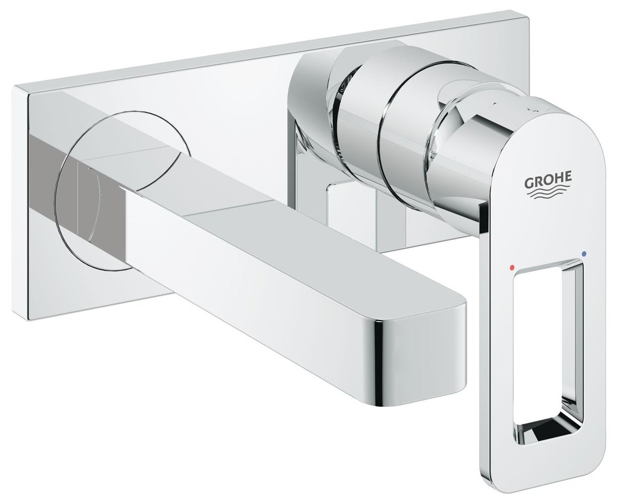 GROHE Quadra Two hole basin mixer S Size M — Chrome