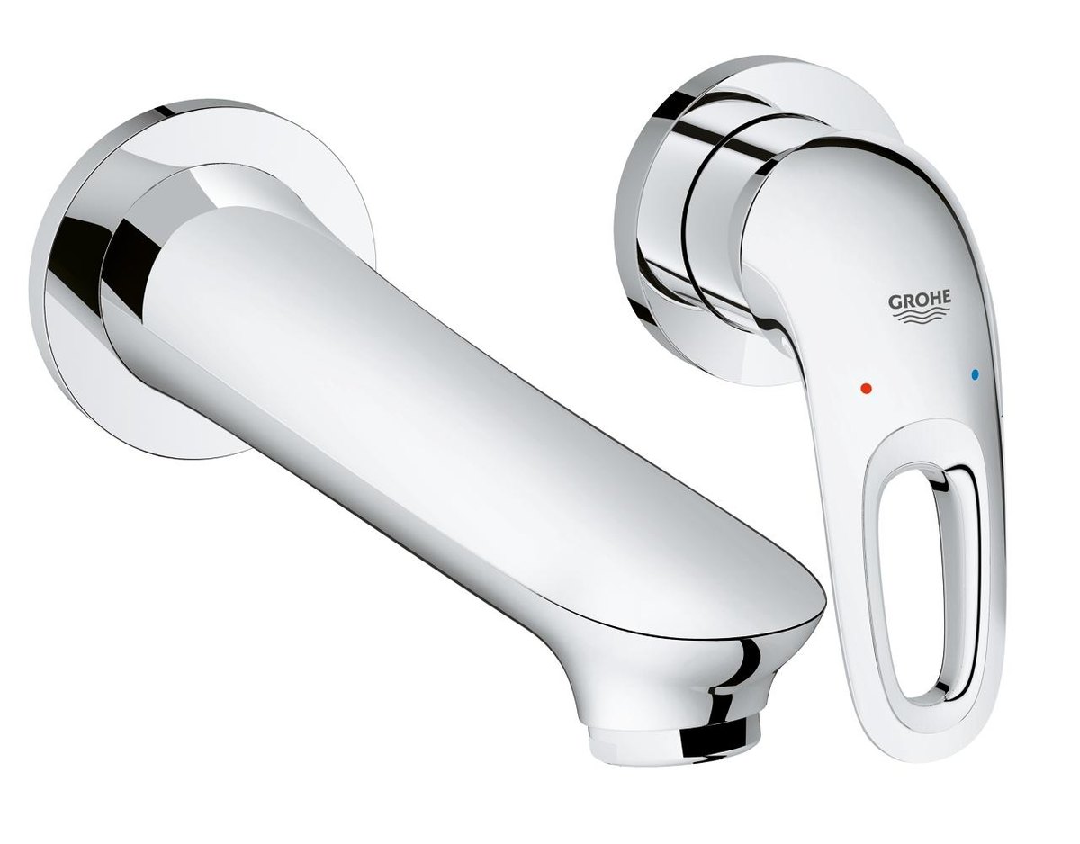 GROHE Eurostyle Two hole basin mixer M Size M — Chrome