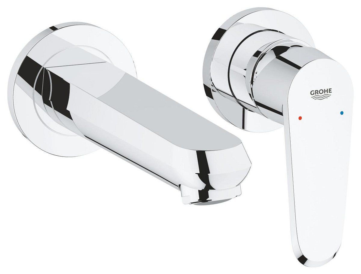 GROHE Eurodisc Cosmopolitan Two hole basin mixer M Size M — Chrome