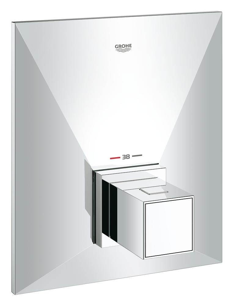 GROHE Allure Brilliant Central thermostatic mixer — Chrome