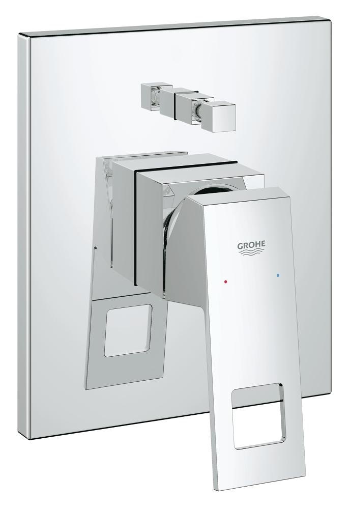 GROHE Eurocube Single lever bath mixer — Chrome