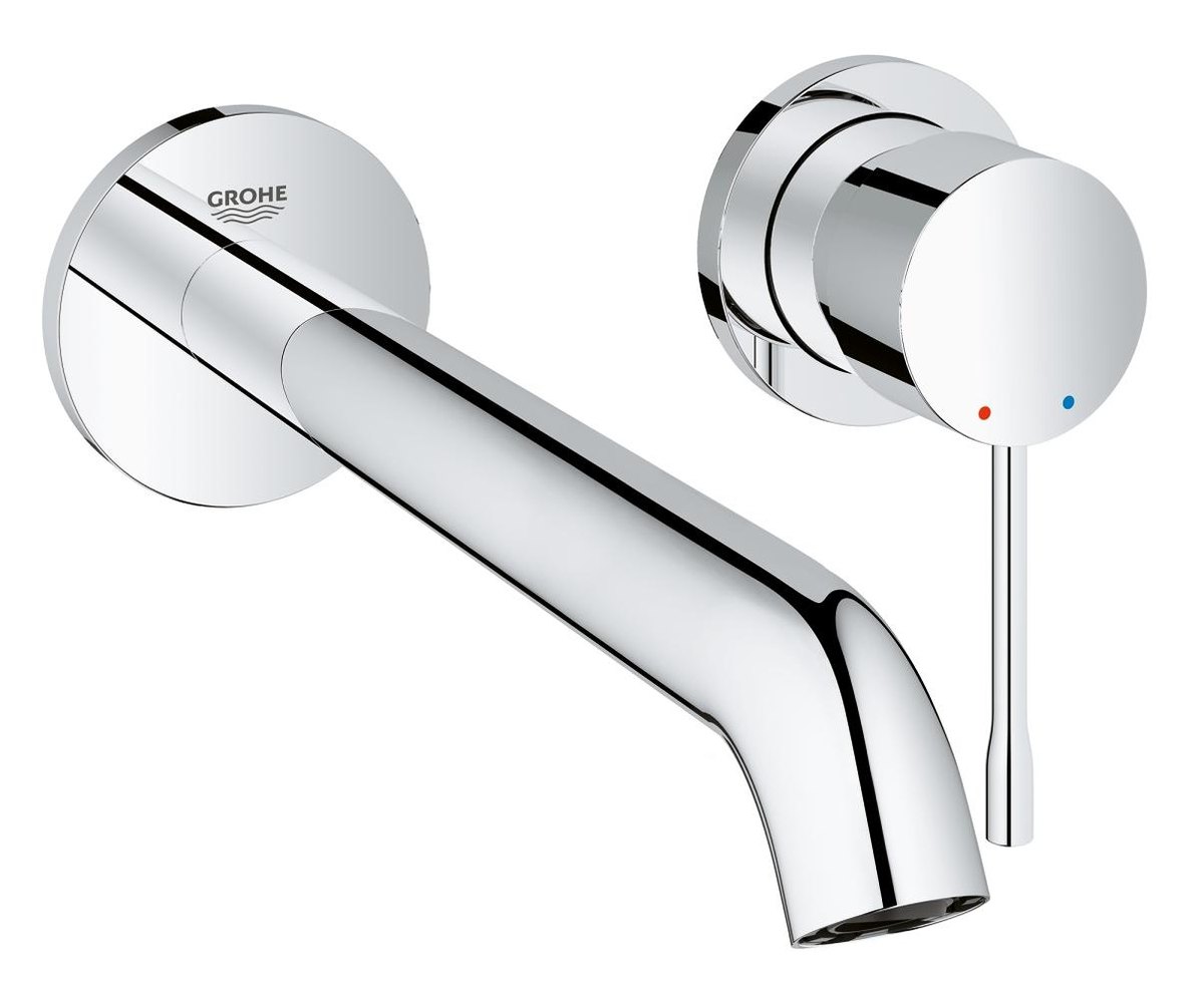 GROHE Essence Two hole basin mixer L Size L — Chrome