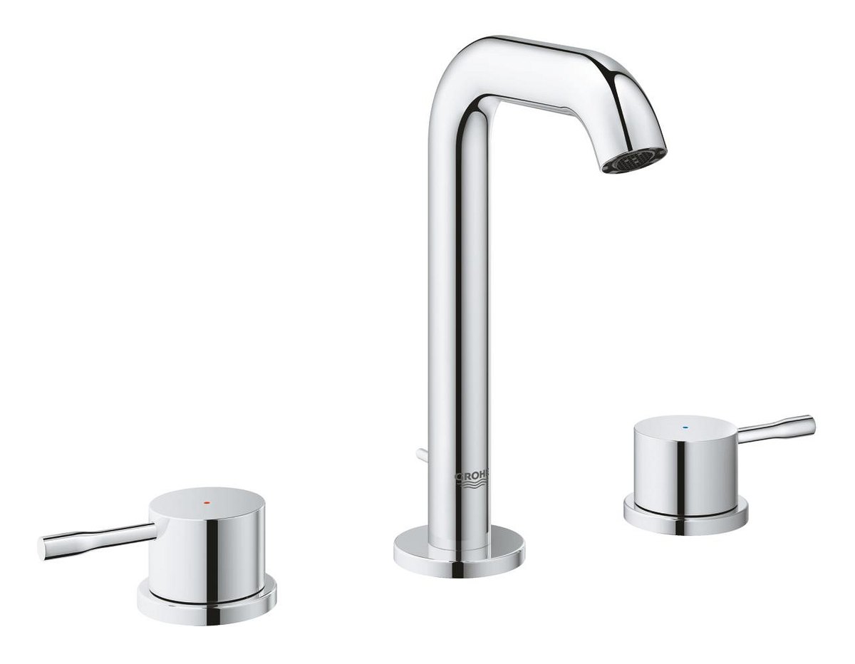 GROHE Essence Three hole basin mixer 1/2" M Size M — Chrome