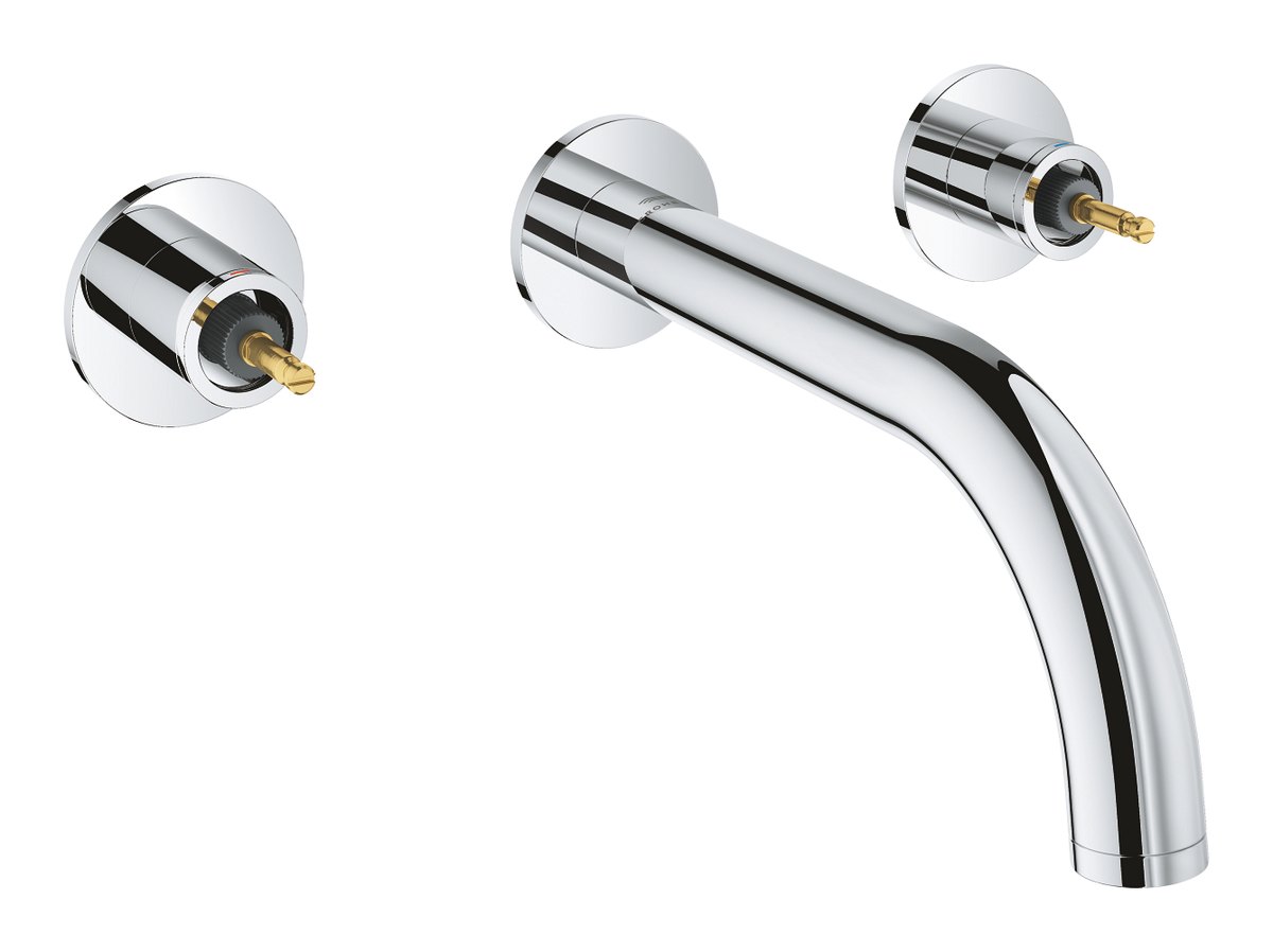 GROHE Atrio Private Collection Three hole basin mixer M Size M — Chrome