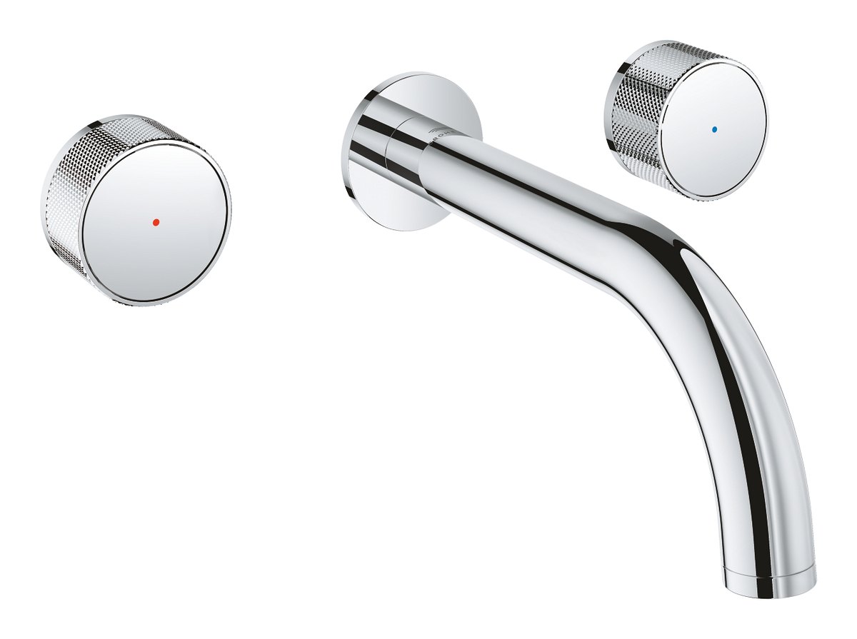 GROHE Atrio Private Collection Three hole basin mixer M Size M — Chrome
