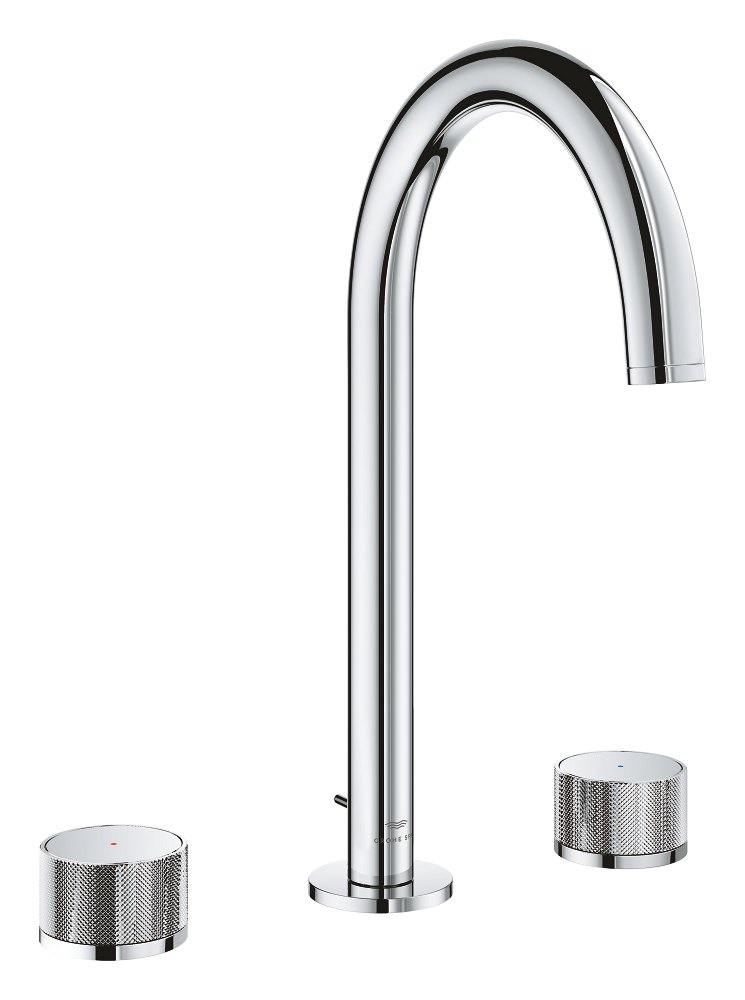 GROHE Atrio Private Collection Three hole basin mixer 1/2" L Size L — Chrome