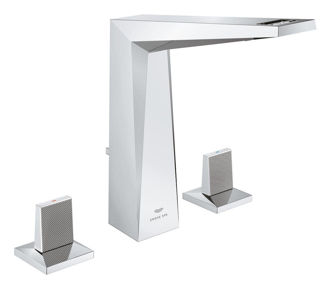 GROHE Allure Brilliant Private Collection Three hole basin mixer 1/2" L Size L — Chrome