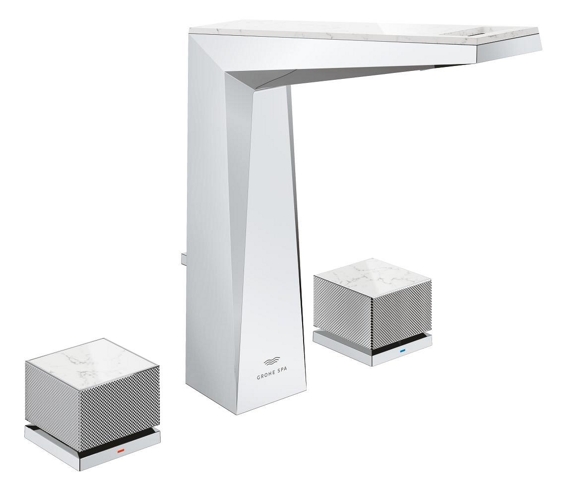 GROHE Allure Brilliant Private Collection Three hole basin mixer 1/2" L Size L — Chrome