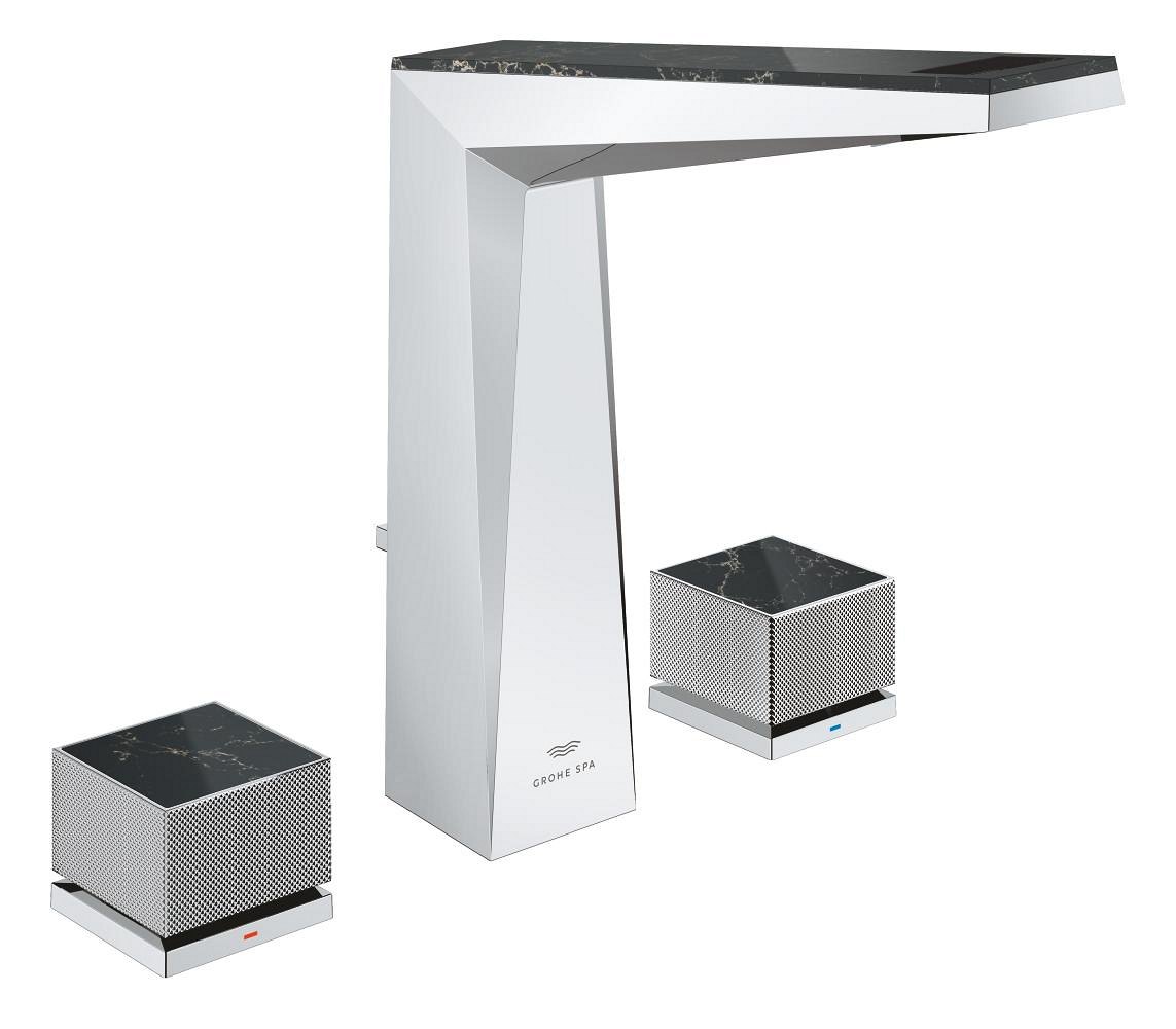 GROHE Allure Brilliant Private Collection Three hole basin mixer 1/2" L Size L — Chrome